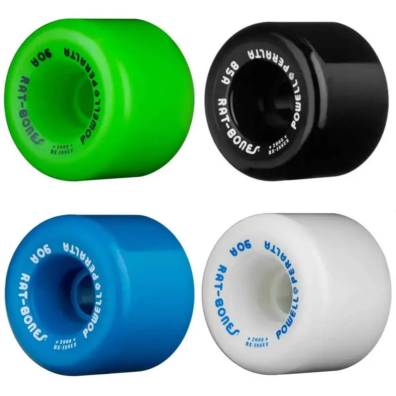 Powell Peralta Rat Bones 60mm Skateboard Wheels – Set of 4