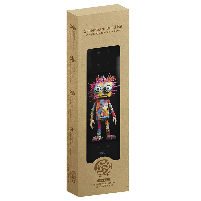 Push Rag Doll Guy 8-Inch Skateboard In-Complete