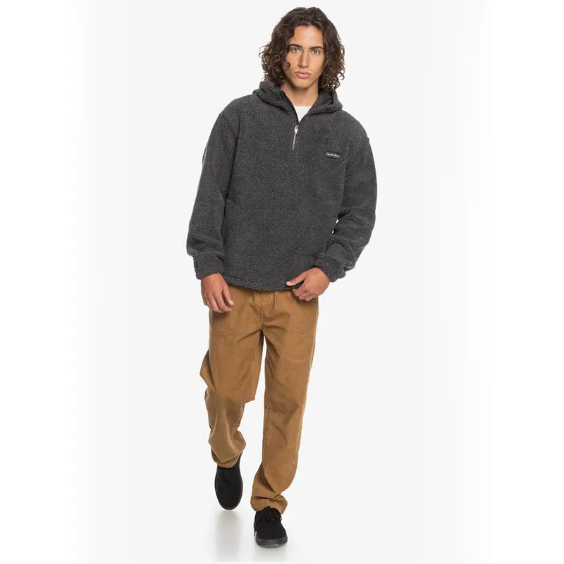 Quiksilver Bogong Gum Half-Zip Fleece Hoodie