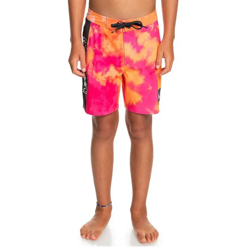 Quiksilver Boys Surfsilk Acid Wash Boardshorts – Distressed Style Swim Shorts