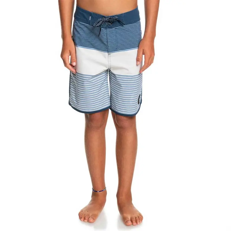 Quiksilver Boys Surfsilk Tijuana Boardshorts – Lightweight Tropical Print Shorts