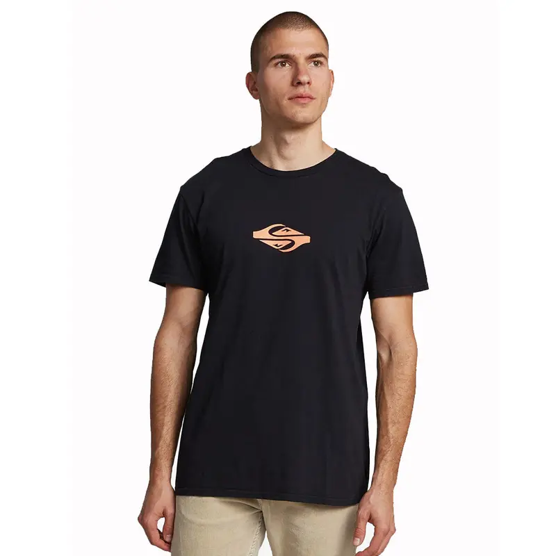 Quiksilver Either Way Short-Sleeve Crewneck T-Shirt – Casual Cotton Tee