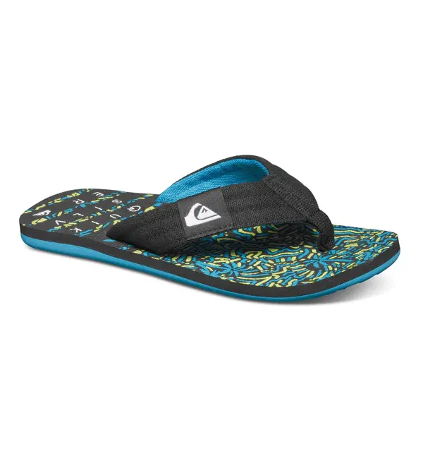 Quiksilver Molokai Layback Youth Flip-Flops – Casual Beach Style