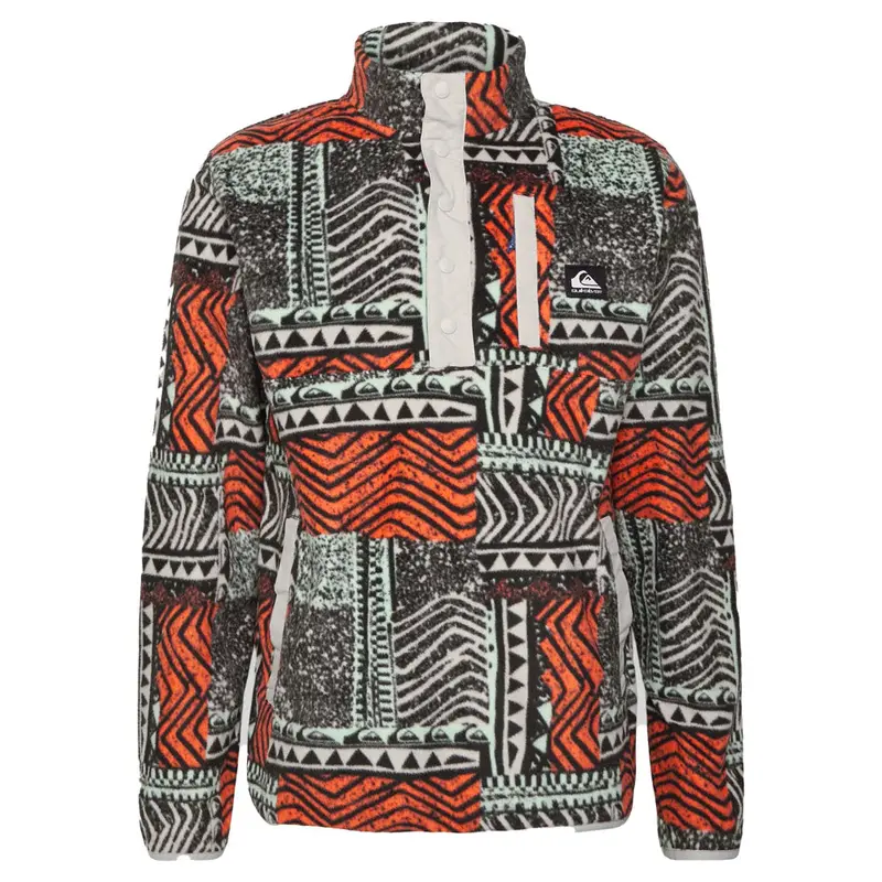Quiksilver No Destination 2 Half-Zip Fleece Sweatshirt