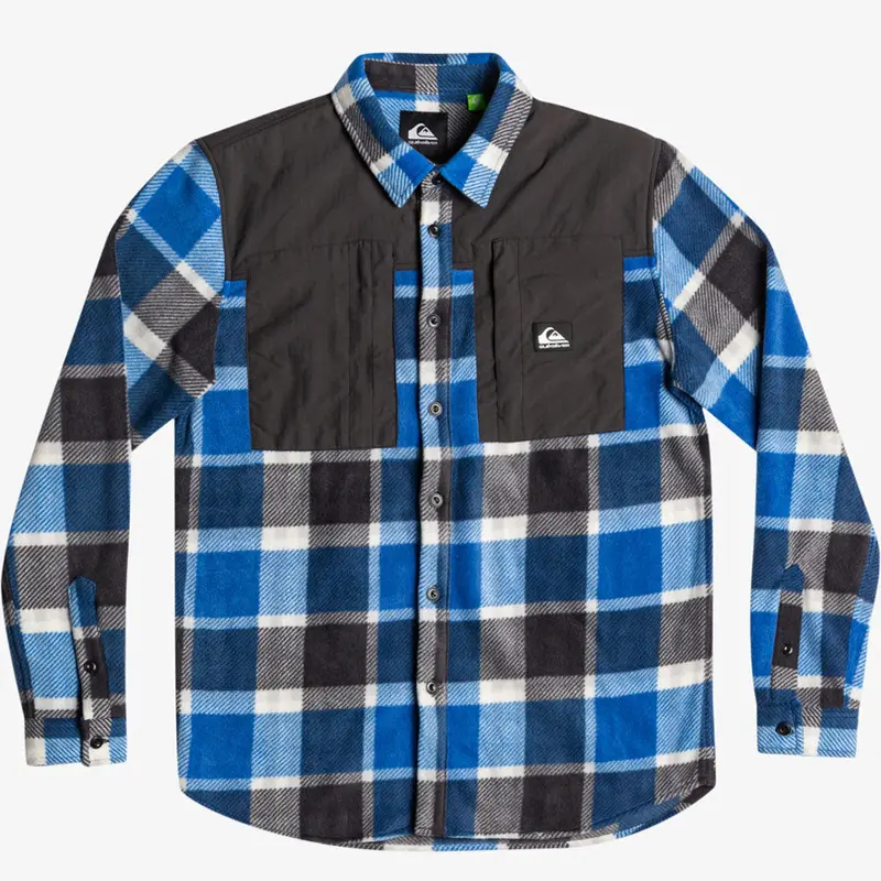 Quiksilver North Seas Men’s Long Sleeve Button-Down Shirt