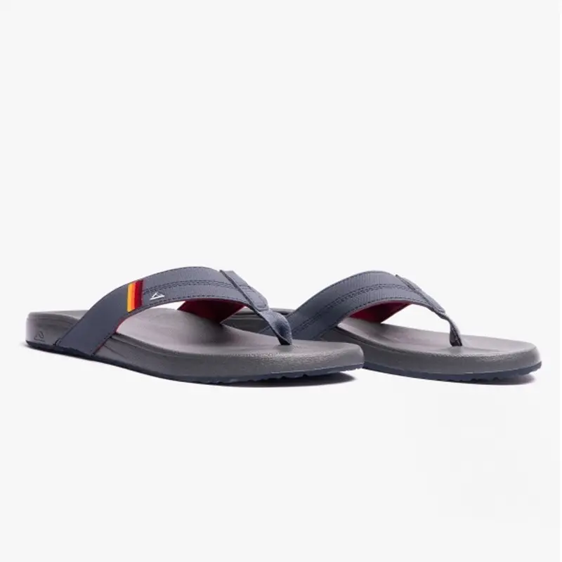Reef Cushion Phantom Flip Flops in Grey and Ocean Sunset