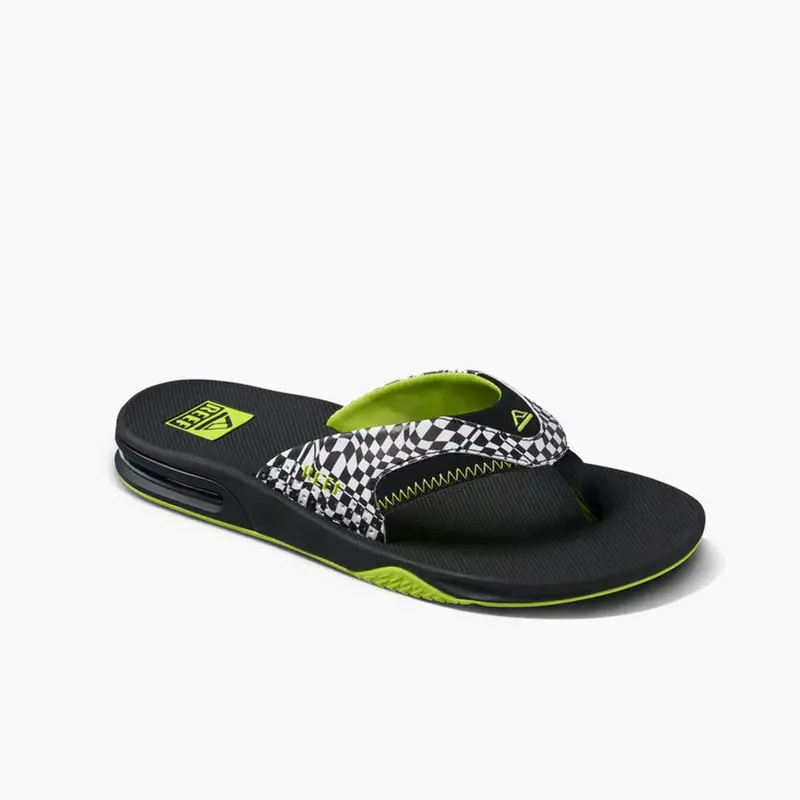 Reef Fanning Swell Checkers Pattern Sandals