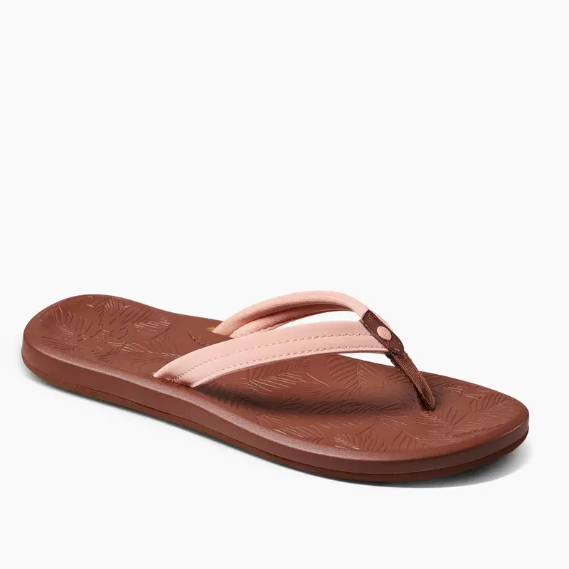 Reef Women’s Tides Flip Flops in Peach Parfait
