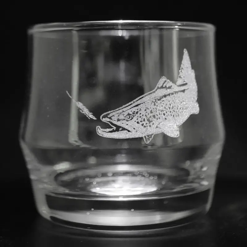 RepYourWater Etched “The Chase” Rocks Glass – Limited-Time Offer