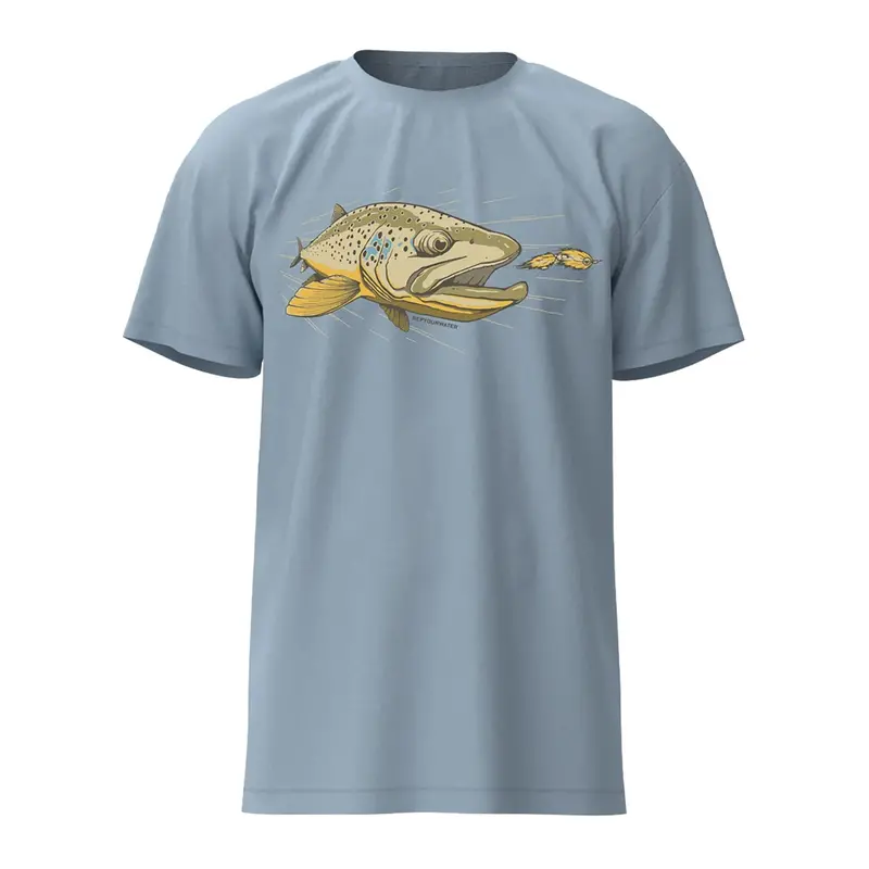 RepYourWater Streamer Chaser Fly Fishing T-Shirt