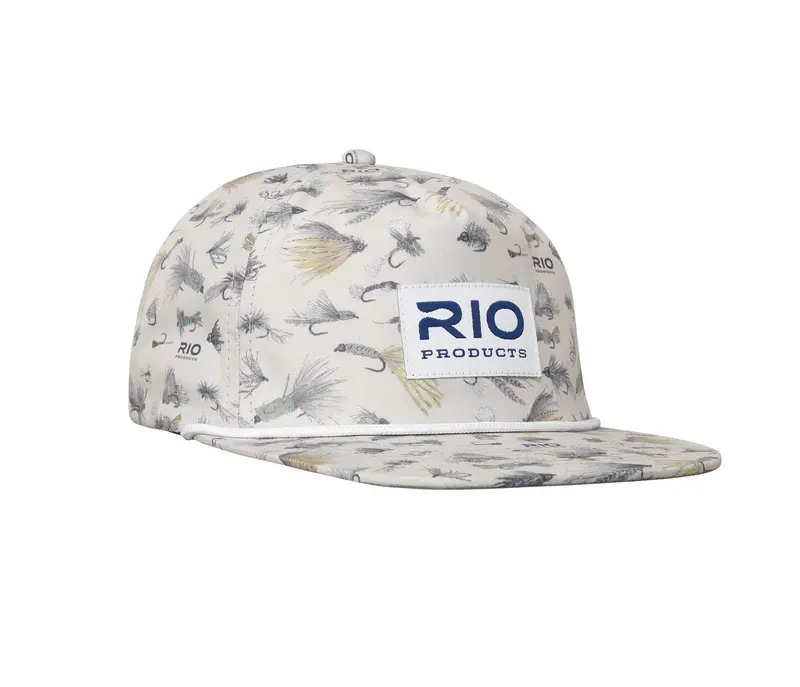 Rio All-Over Flies Pattern Fishing Cap