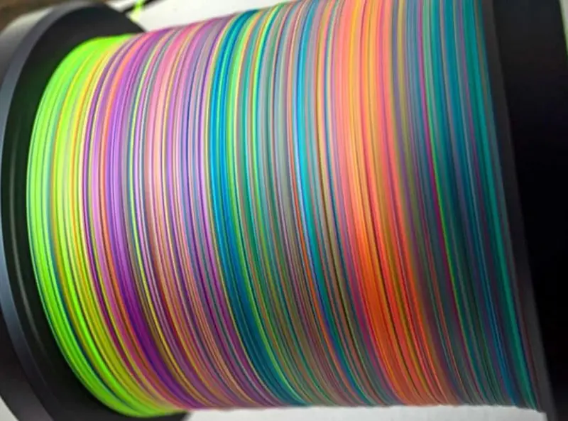 Rio Multicolor Gel-Spun Bulk Backing – 65lb, 50 Yards