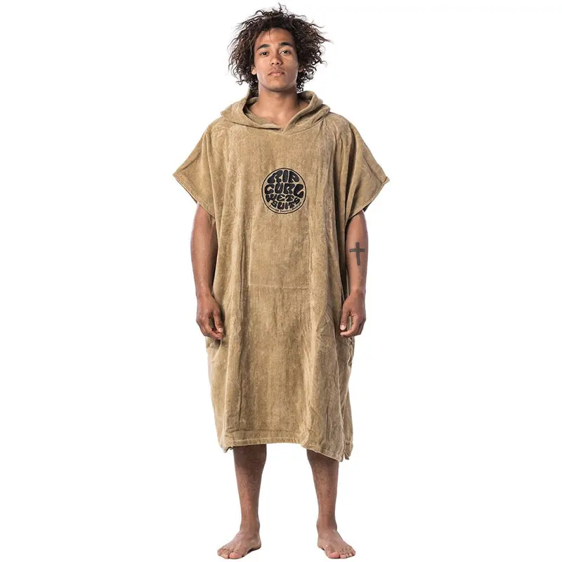 Rip Curl Change Poncho Towel – Dark Khaki