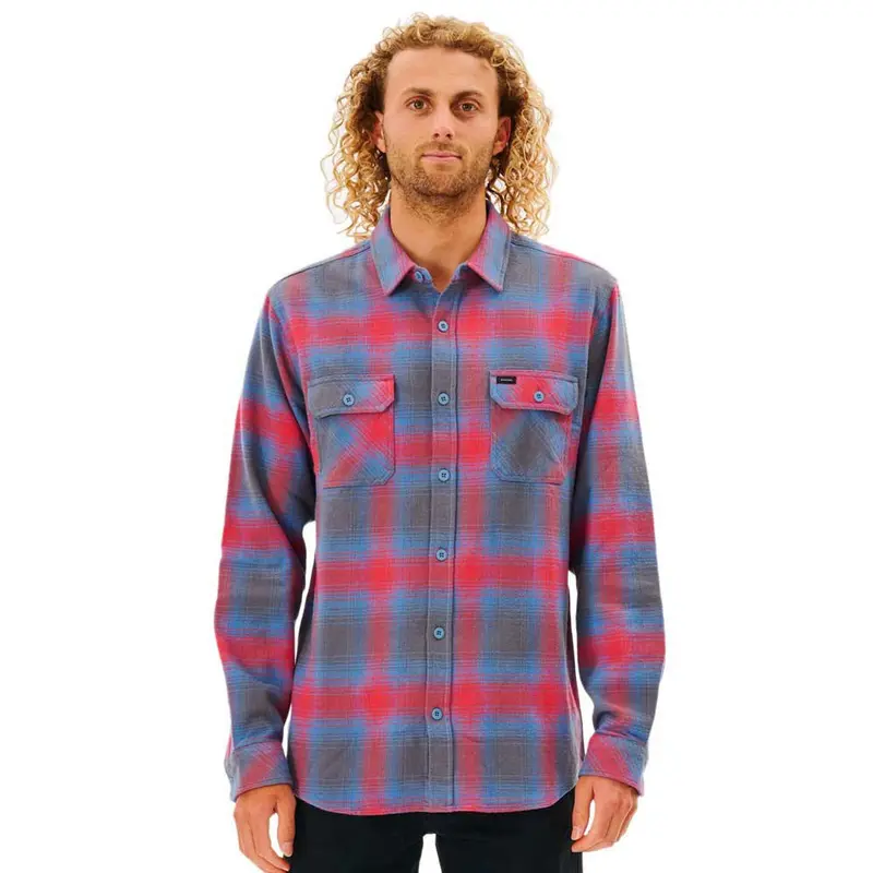 Rip Curl Count Plaid Flannel Shirt