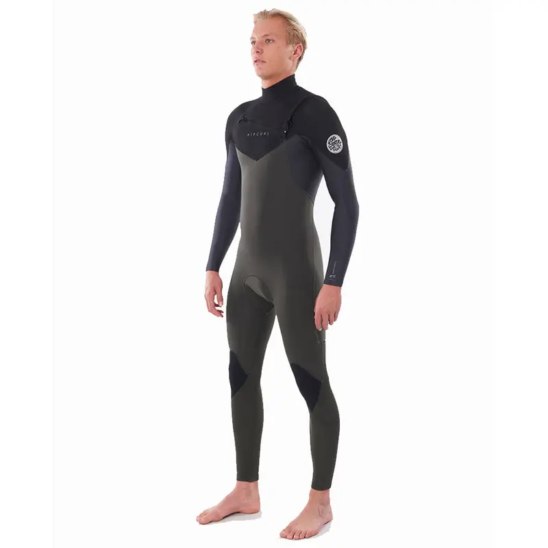 Rip Curl Dawn Patrol 5/3mm Chest-Zip Winter Wetsuit – Dark Green