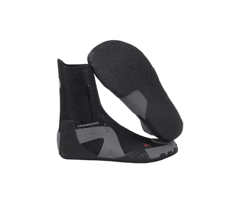 Rip Curl Dawn Patrol 5mm Round-Toe Wetsuit Boots – Warm & Flexible Footwear