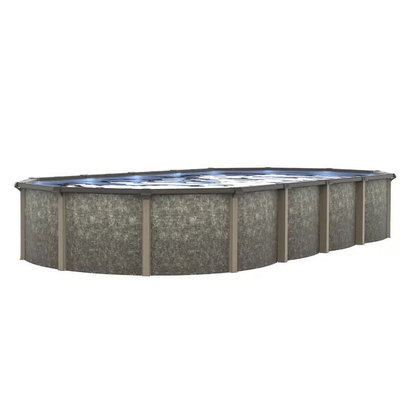 Riviera Oval Above-Ground Pool Model – Custom Design