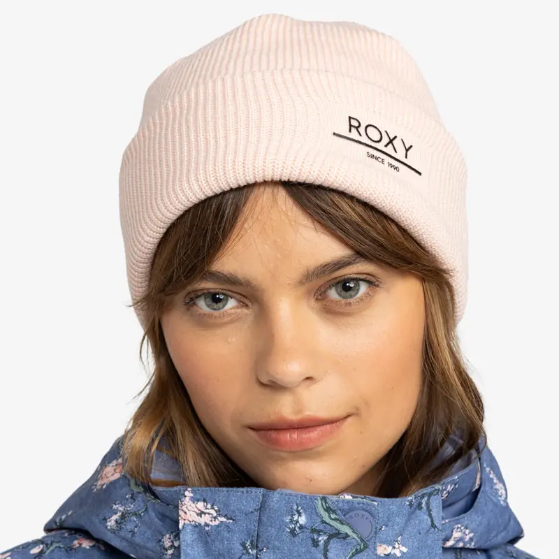 Roxy Folker Knit Beanie (Charcoal)