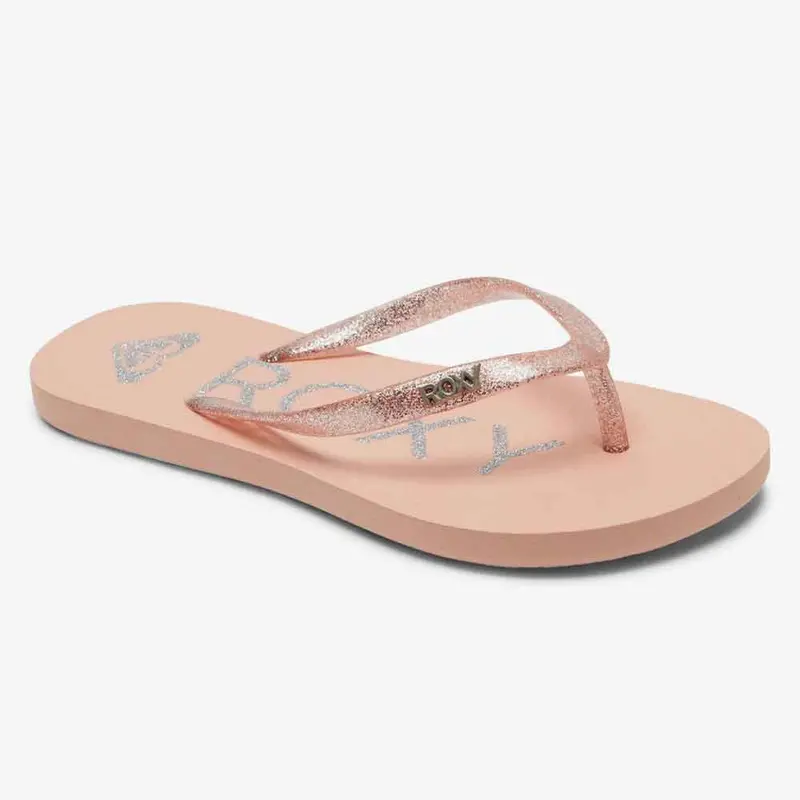 Roxy Girls Viva Sparkle Flip-Flops