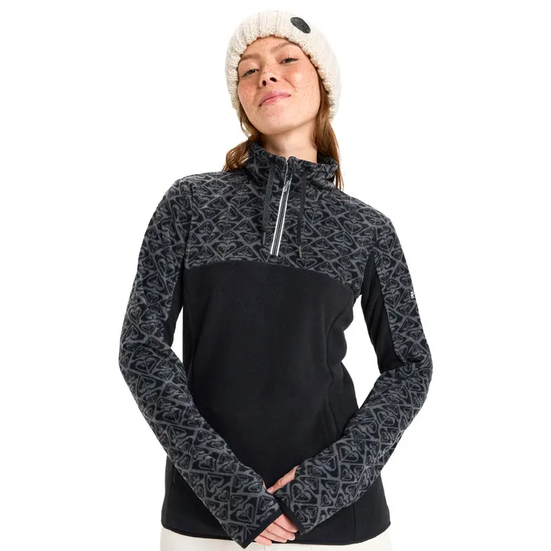Roxy Sayna Midweight Half-Zip Fleece Top