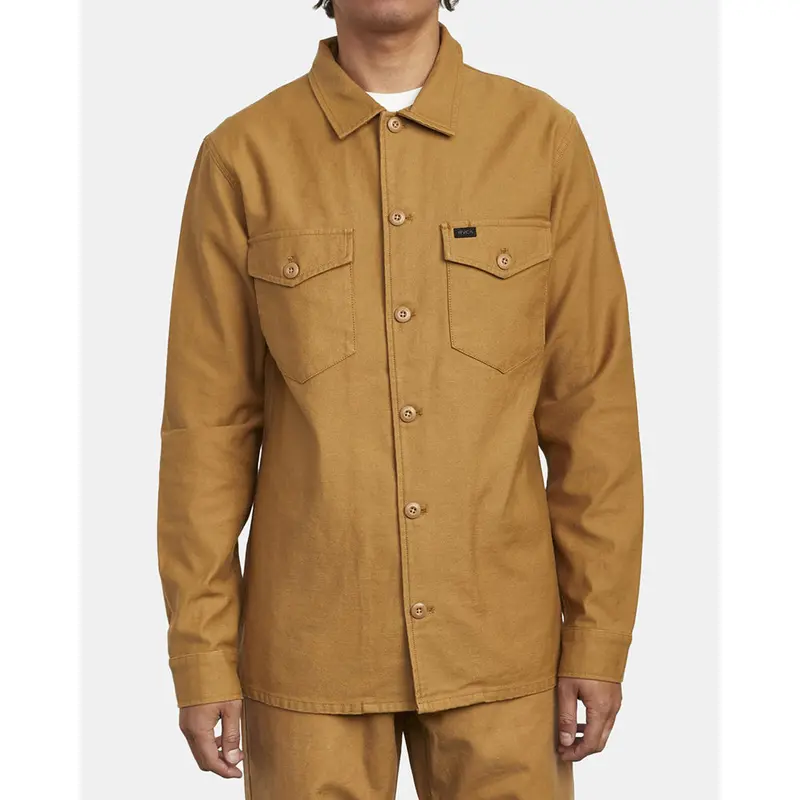 RVCA Fubar Shirt-Jacket – Button-Up Hybrid Layering Piece