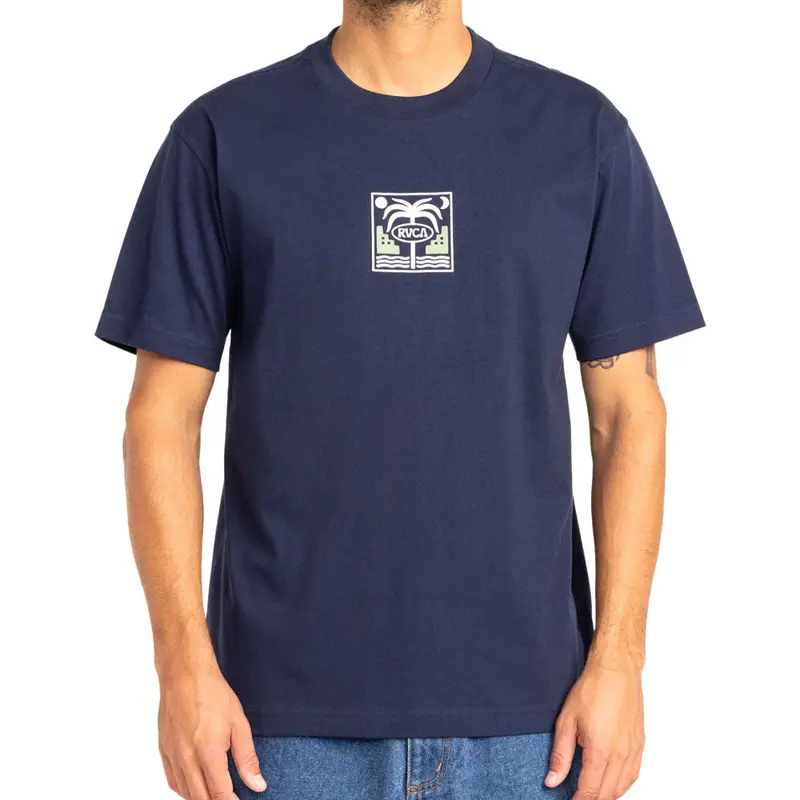 RVCA Morocco Palms Printed Cotton T-Shirt