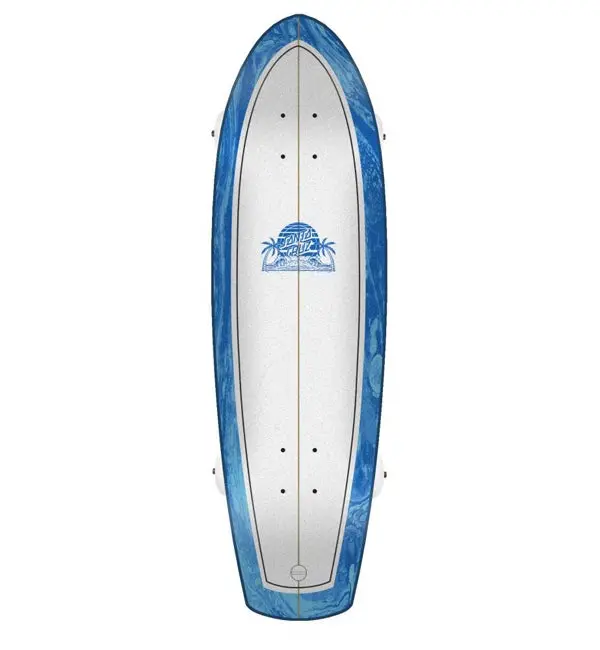 Santa Cruz A-Frame Shark Complete Cruiser Skateboard