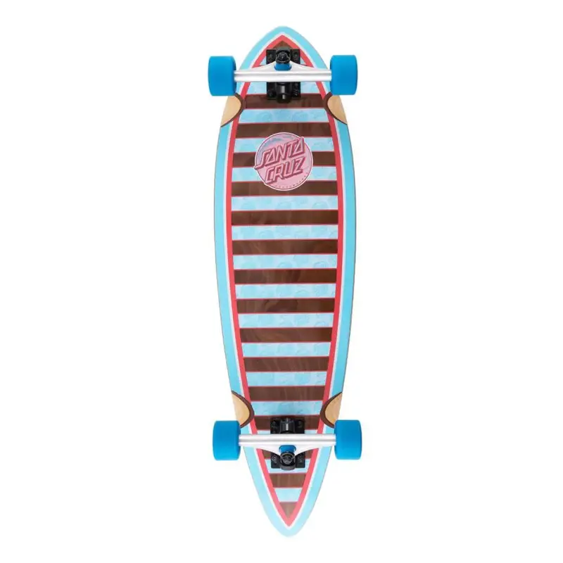 Santa Cruz Decoder Wave Longboard with Pin Tail Design