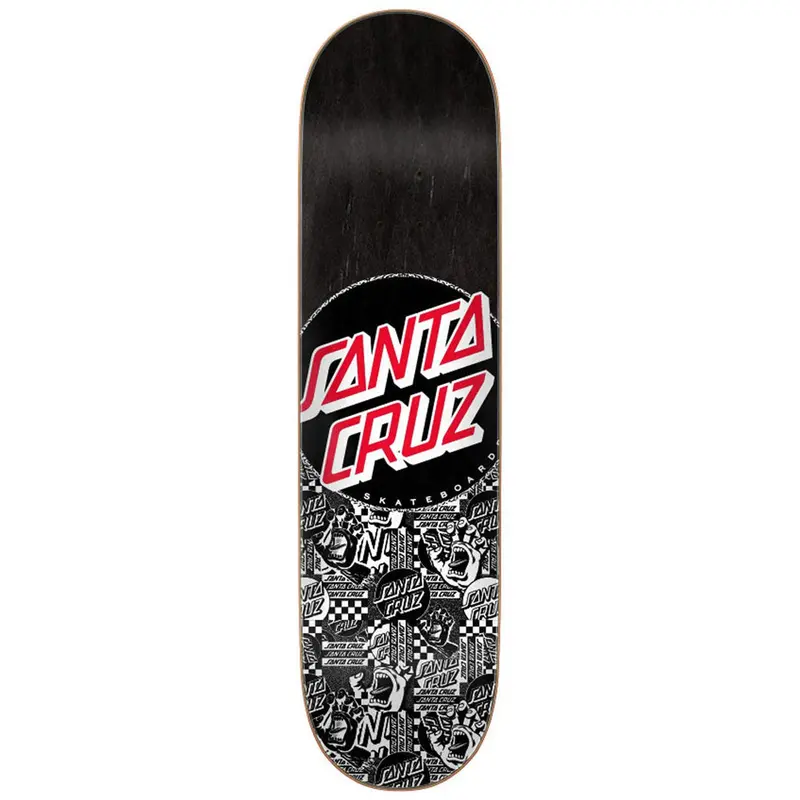 Santa Cruz Flier Collage Dot 8.125″ Skateboard Deck