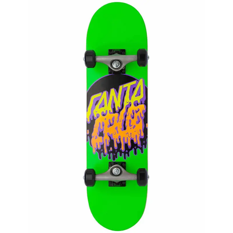 Santa Cruz Micro Dot 7.5″ Complete Skateboard – Emerald Green