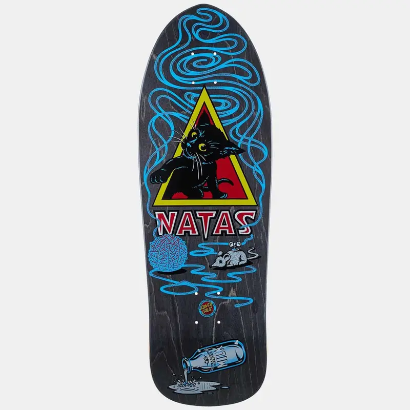 Santa Cruz Natas Kitten Skate Deck – 9.89 Inches