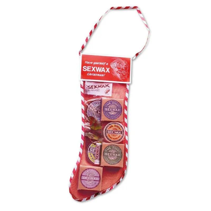 Sex Wax Holiday Christmas Stocking – Surf Wax Gift Set