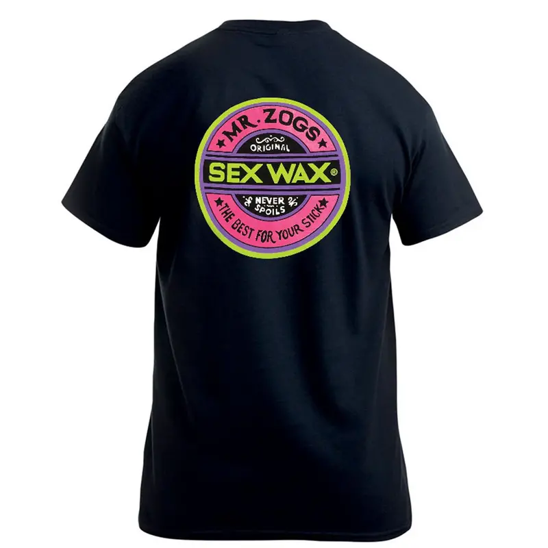 Sexwax Fluorescent Short-Sleeve Graphic T-Shirt