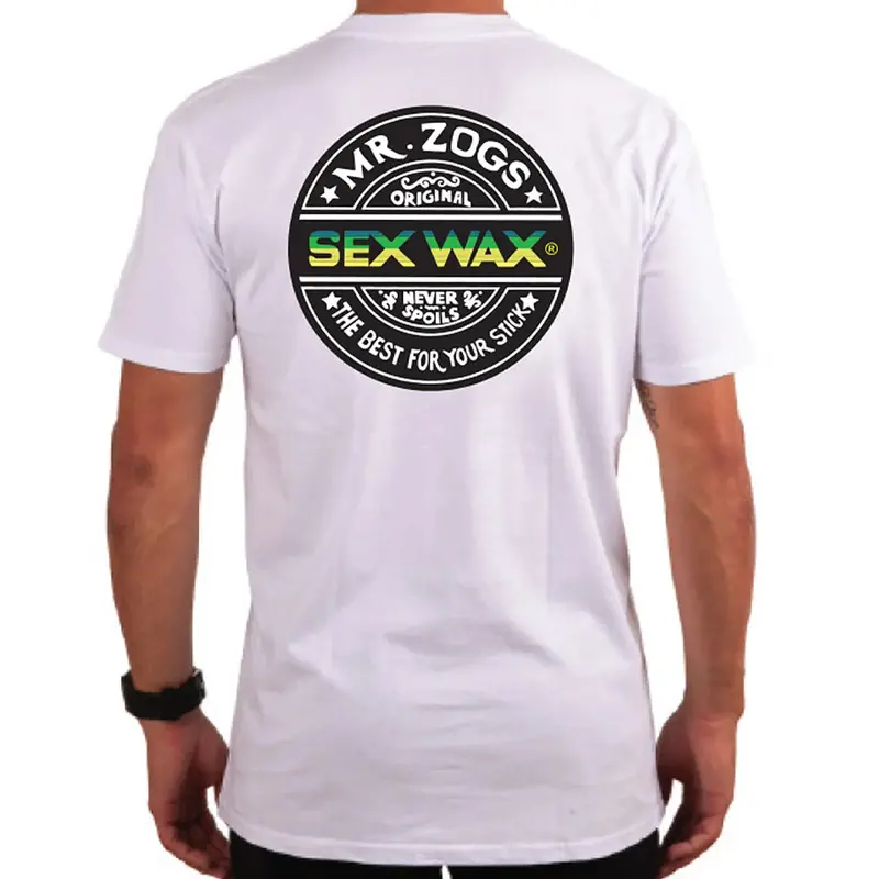 Sexwax Word Fade T-Shirt in Forest Green – Soft Cotton Fit