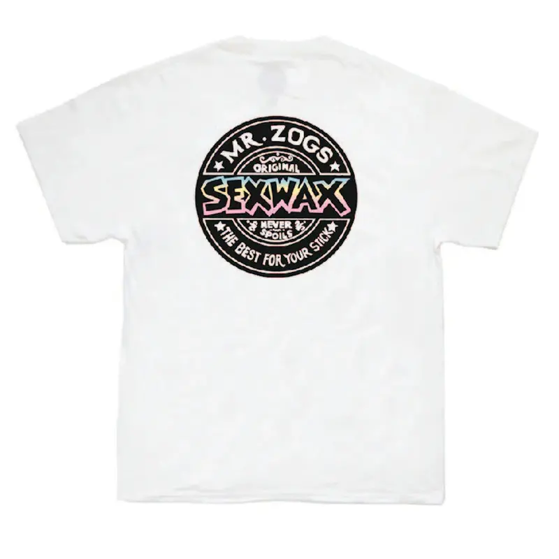 Sexwax Word Fade Team T-Shirt – Vintage Washed Design