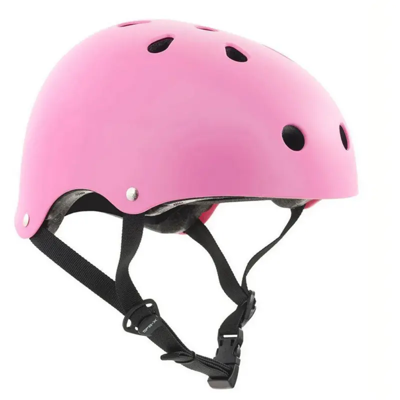 SFR Essentials Youth Skate Helmet – Matte Pink Finish