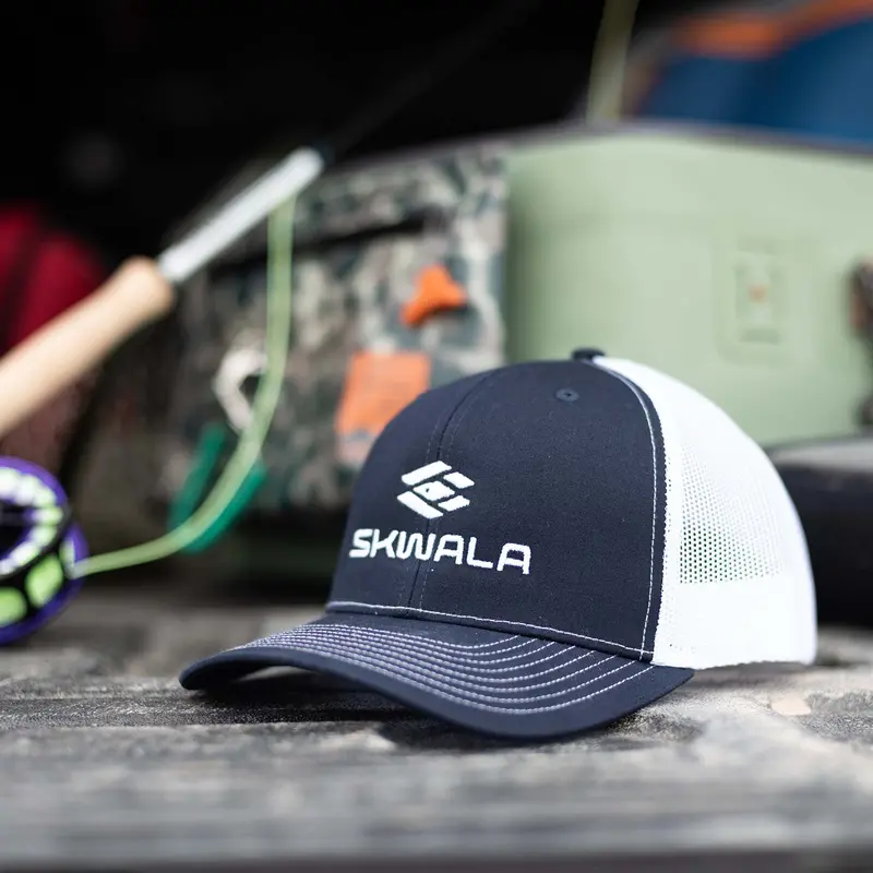 Skwala Icon Mid-Profile Trucker Cap – Adjustable Mesh Back Hat