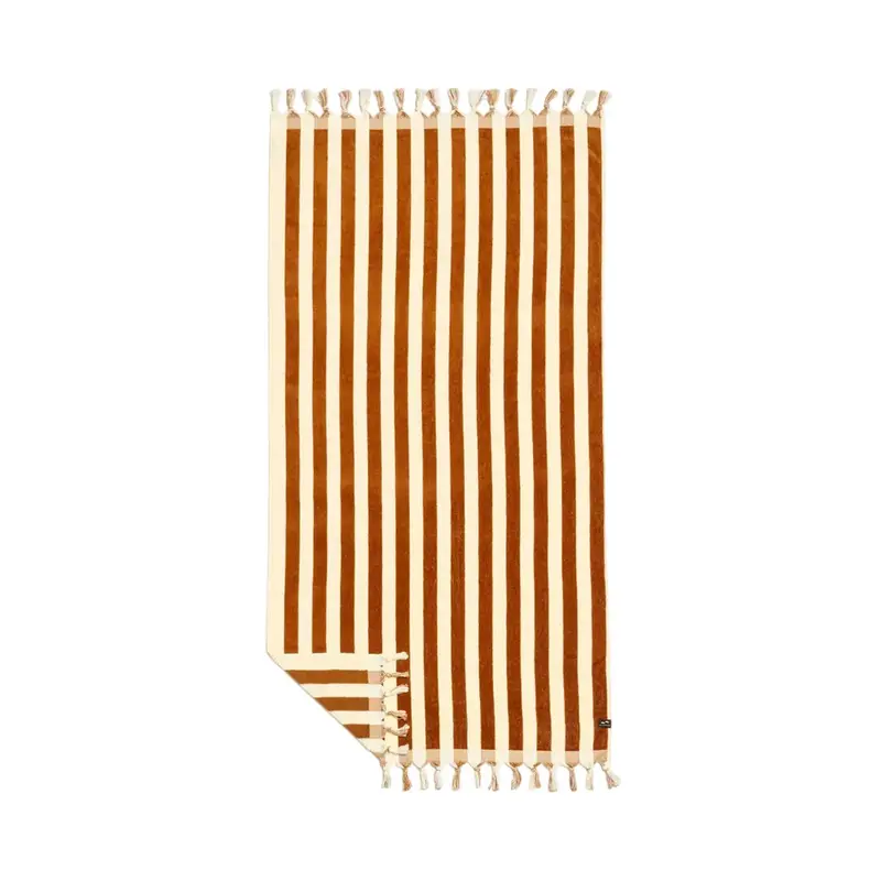Slowtide Cabana Fringe Woven Beach Towel