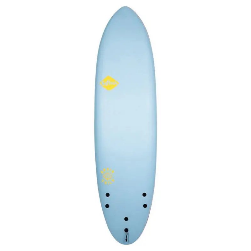 Softech Brainchild FCS II Soft Top Surfboard – 7’6″ Mist Finish