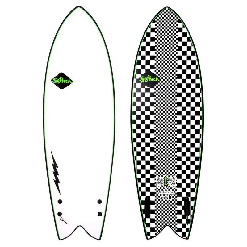 Softech Kyuss Fish 5’8 Surfboard – Retro-Inspired Funboard Design