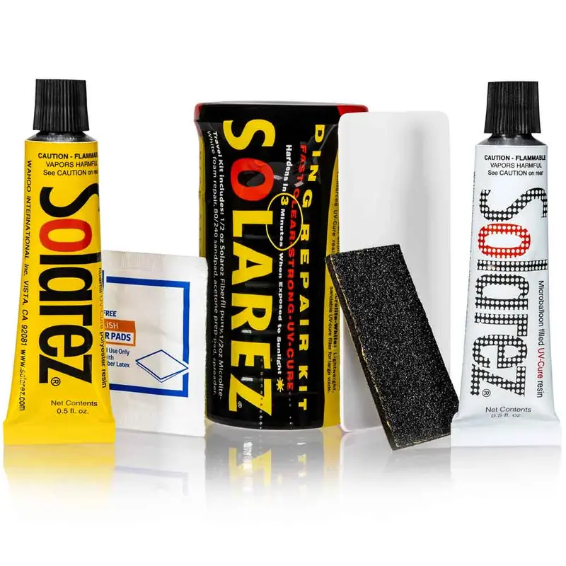 Solarez Pro Mini UV-Curing Resin Travel Kit – Surfboard Repair Essentials