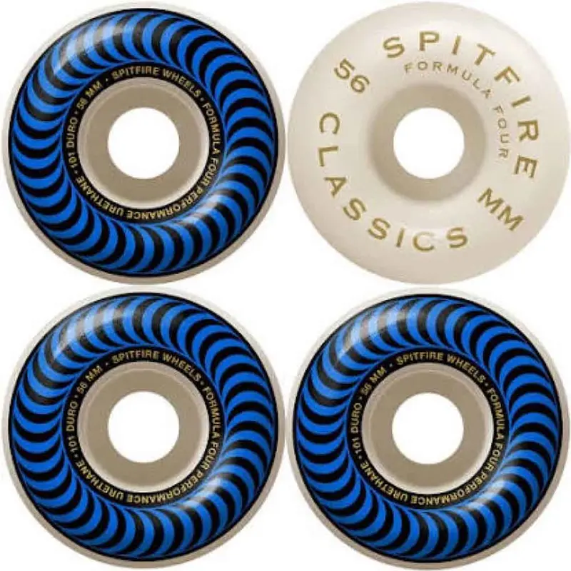 Spitfire Formula Four Classic 99A Skate Wheels – Set of 4