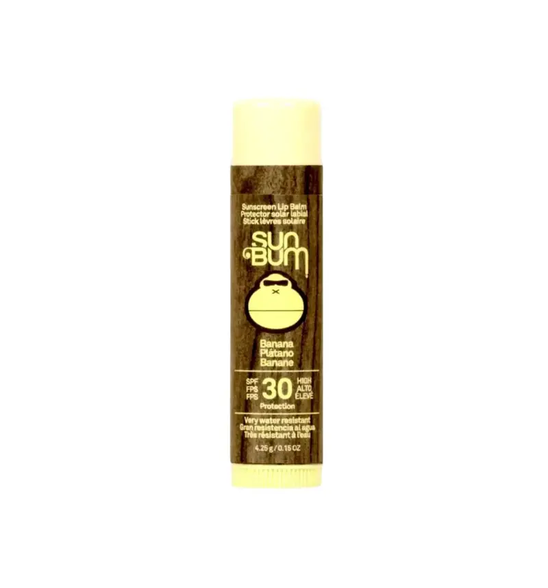 Sun Bum Banana-Flavored SPF 30 Lip Balm – Hydrating Sun Shield