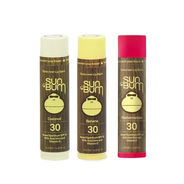 Sun Bum Signature SPF Lip Balm – Multi-Pack Blister