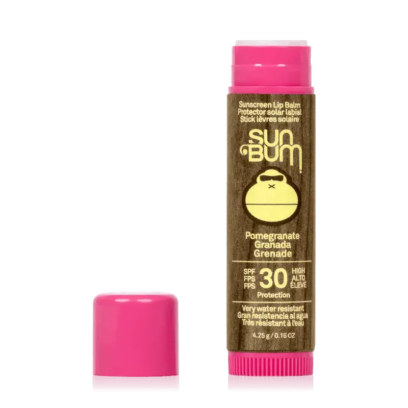 Sun Bum SPF 30 Lip Balm – Pomegranate Flavor Sun Protection