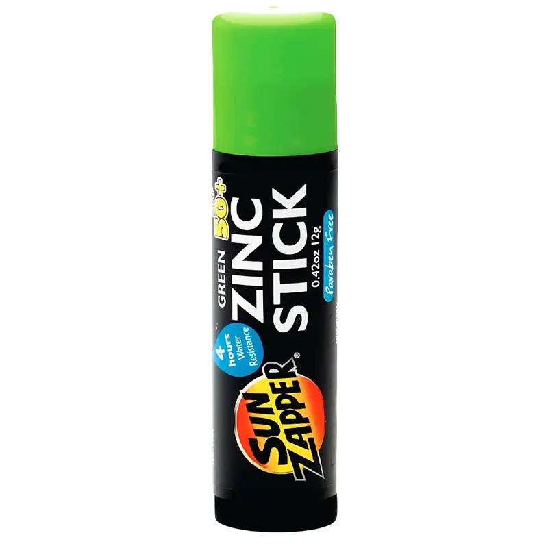 Sun Zapper Green Zinc Oxide Sunscreen Stick – Reef-Safe SPF 40