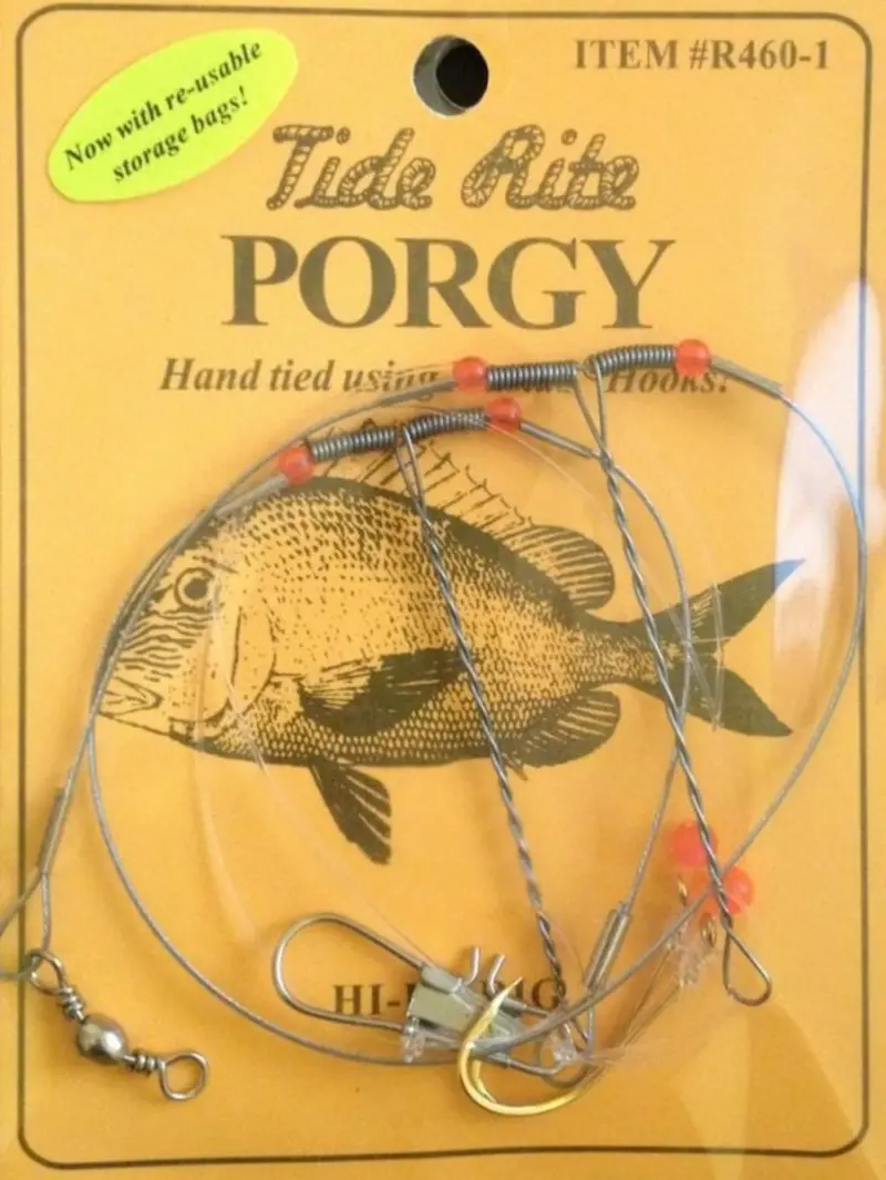 Tide Rite Porgy Beaded Wire Hi-Lo Fishing Rig