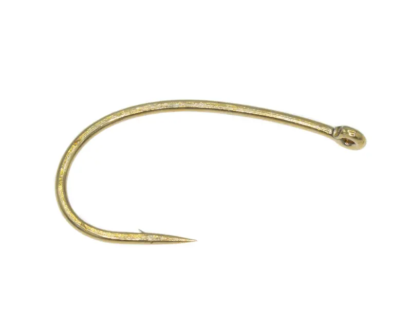 Tiemco TMC2488 Nymph Hooks – 2X Strong, Black Nickel