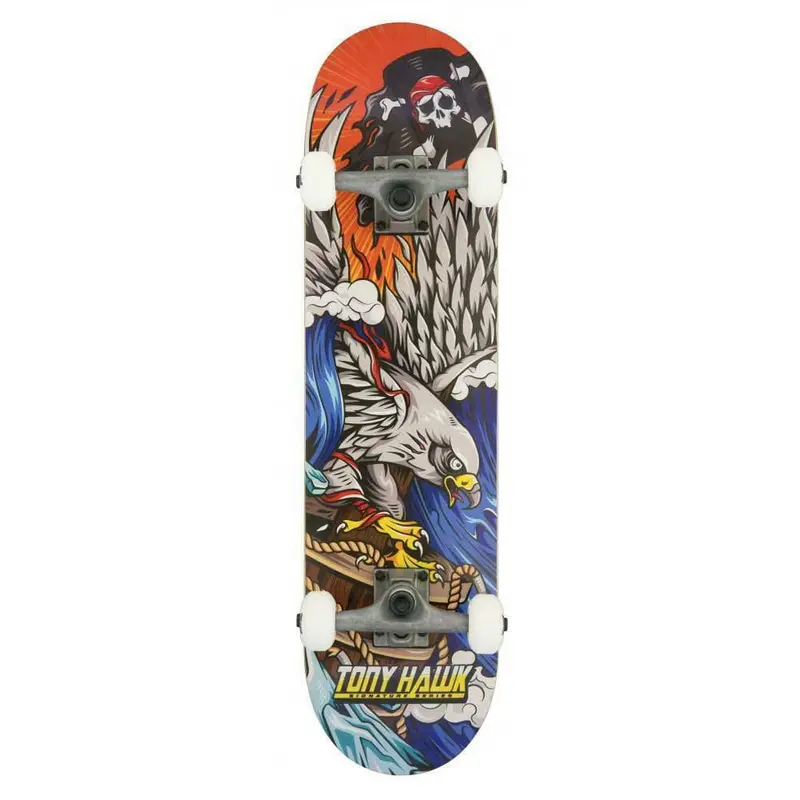 Tony Hawk 180 Captain Mini Complete Skateboard – 7.375″ Deck