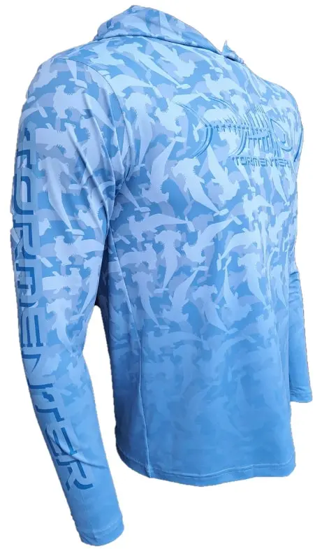 Tormentor SPF 50 Hammerhead Camo Performance Hoodie – Tactical UV Hoodie